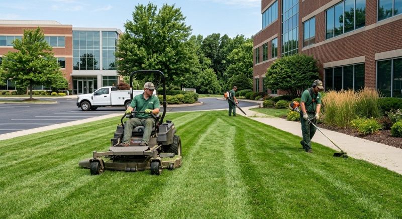 Commercial Lawn Mowing Service